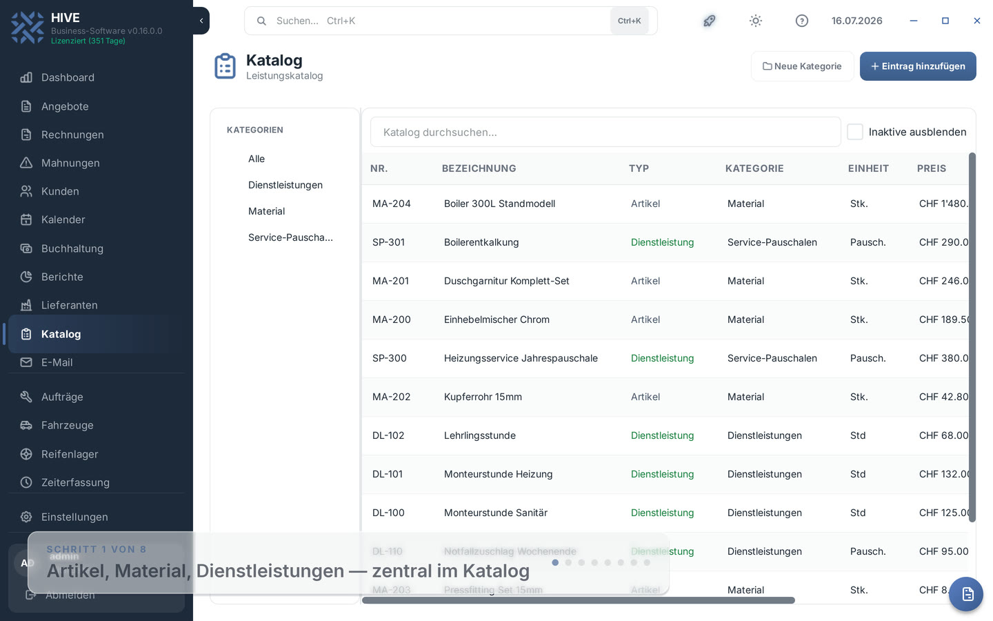 Zentrales Katalog Management